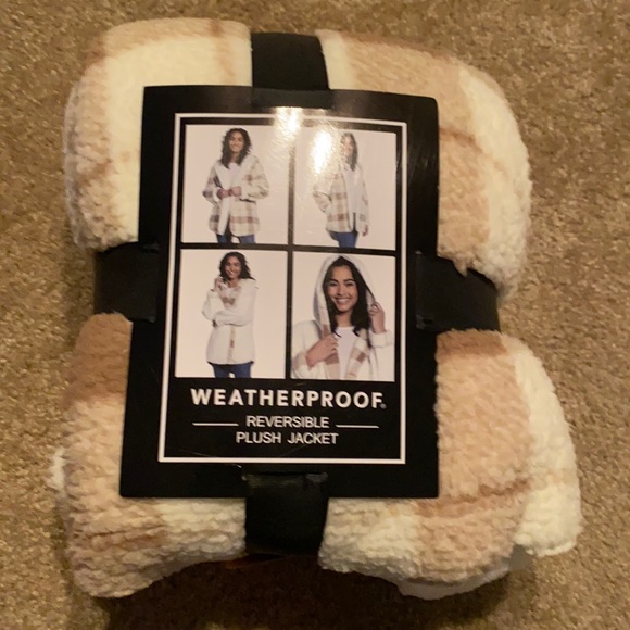 Weatherproof Jackets & Blazers - Weatherproof Reversible Plush Jacket NWT